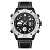 Digital &amp; Waterproof Military Quartz Watch | Made Sleek | | White-Size11