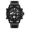 Digital &amp; Waterproof Military Quartz Watch | Made Sleek | | Black-Size1